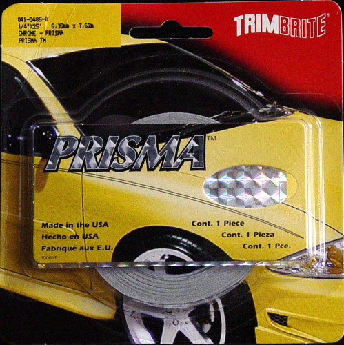 Trimbrite Prisma Chrome Strip