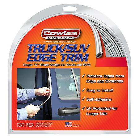 Cowles Truck & SUV Door Edge Trim (8 ft) - Colors:Black