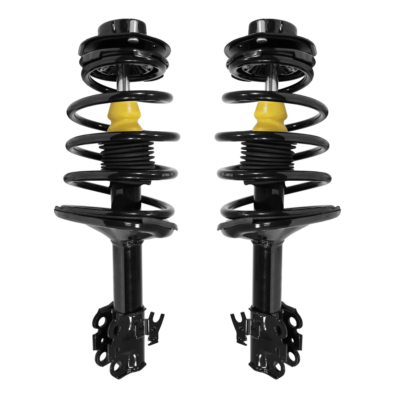 Unity Automotive Front Complete Strut Assemblies - 2-11551-11552-001