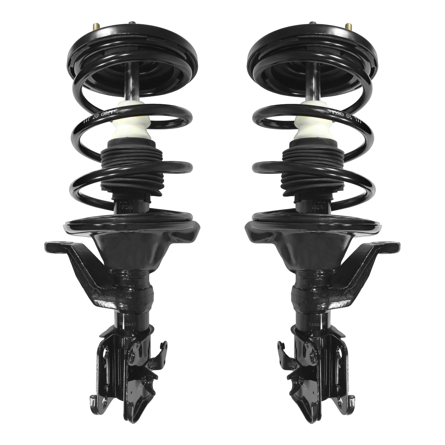 Unity Automotive Front Complete Strut Assemblies - 2-11641-11642-001