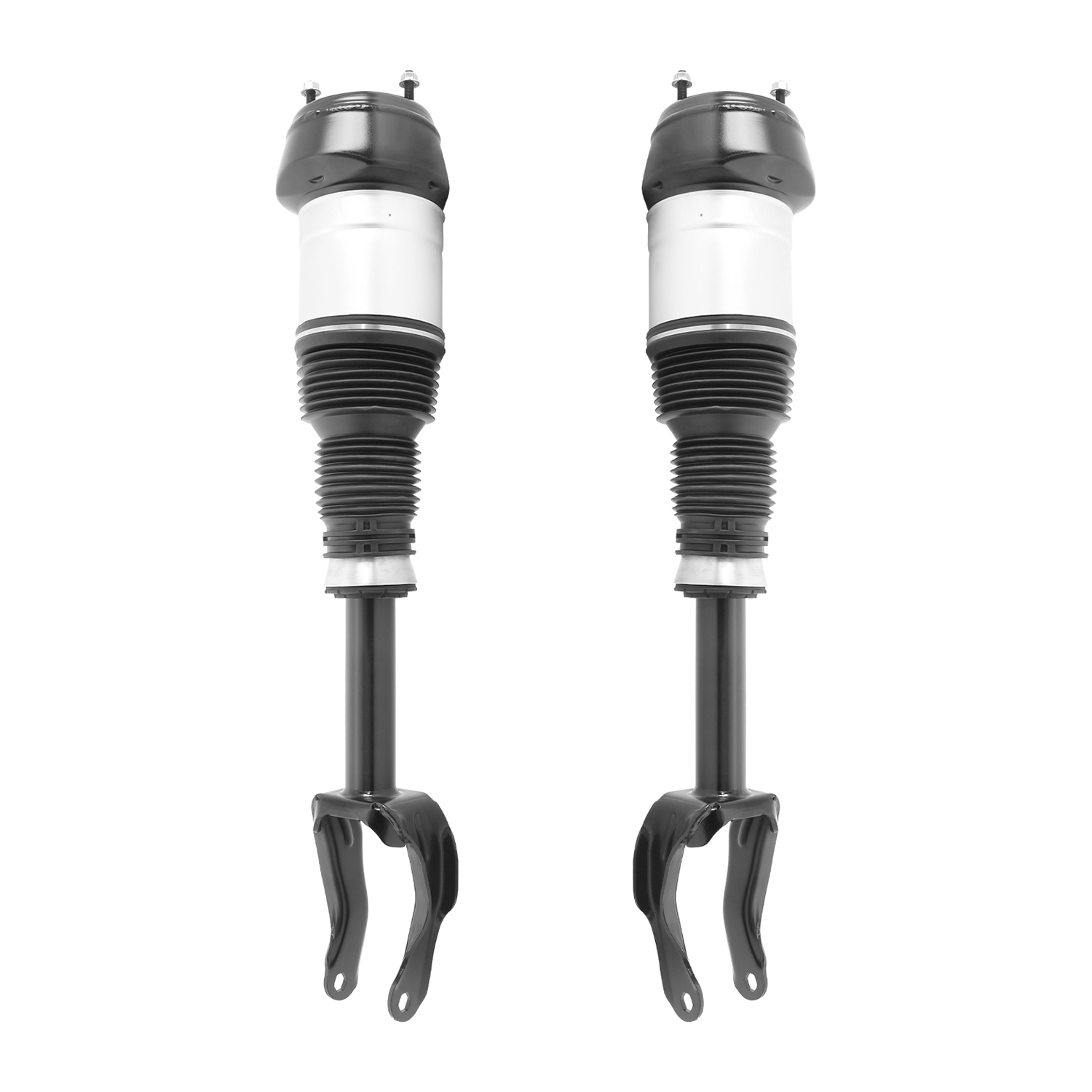 Unity Automotive Front Non-Electronic Air Strut Assemblies - 2-18-117001-18-117002