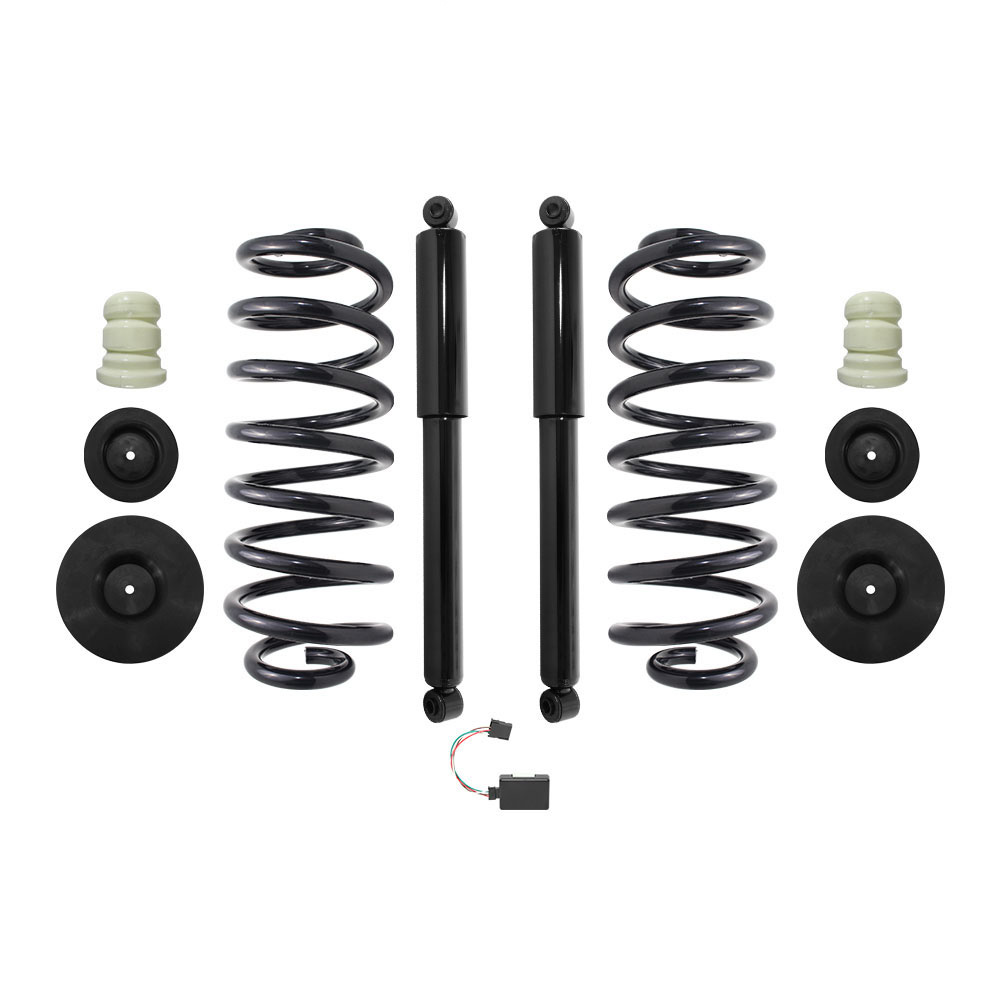 Unity Automotive Rear Coil Springs with Mounting Hardware (2) Rear Gas Shock Absorbers (2) Resistors - 30-515100-ESV-KIT