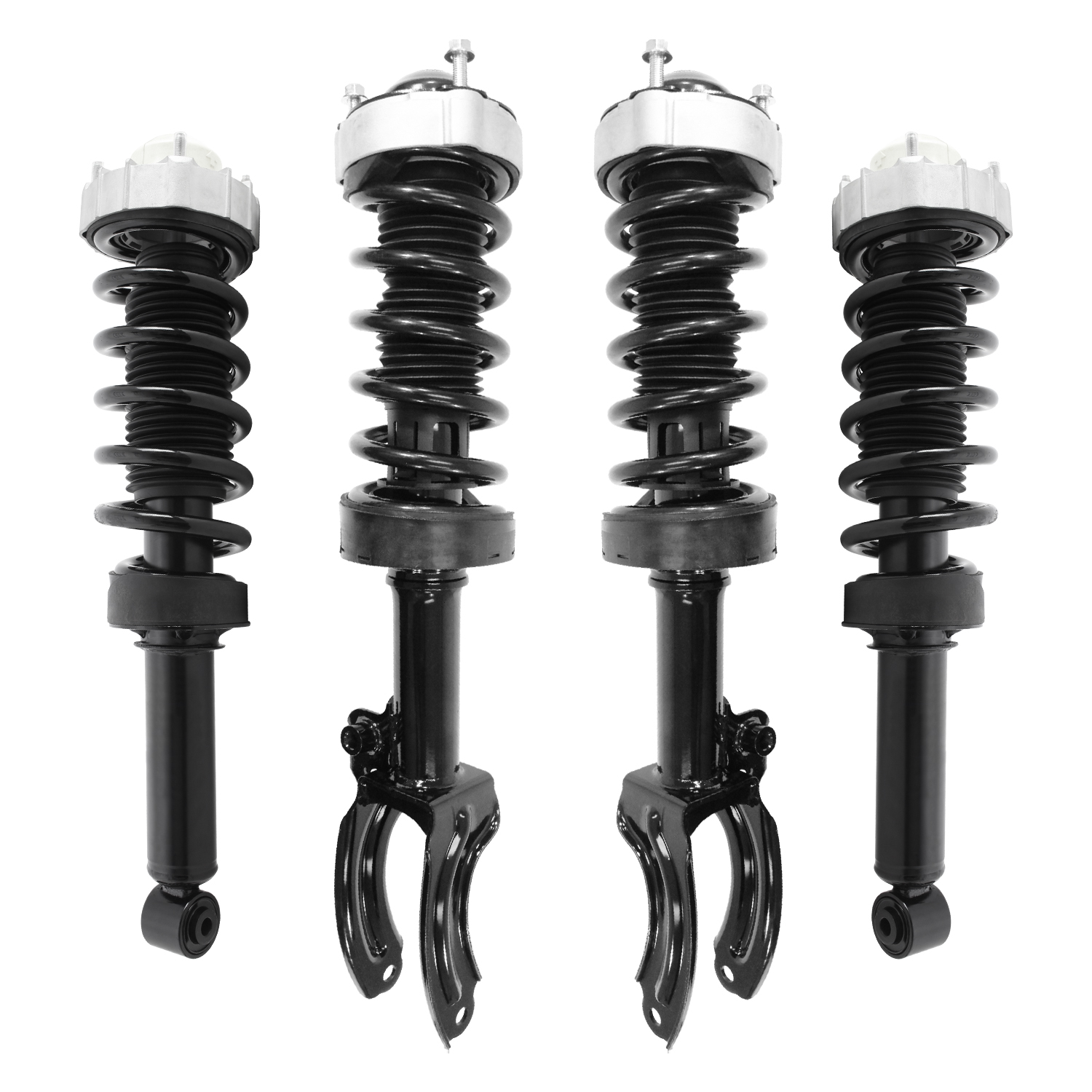 Unity Automotive Front & Rear Complete Strut Assemblies - 4-11117-15240-001