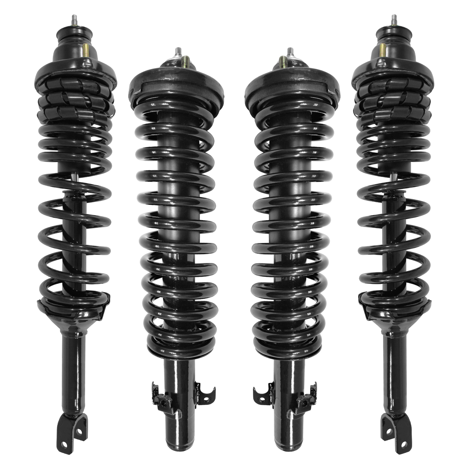 Unity Automotive Front & Rear Complete Strut Assemblies - 4-11140-15141-001