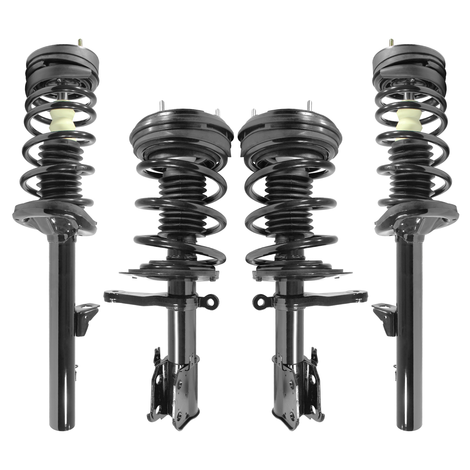 Unity Automotive Front & Rear Complete Strut Assemblies - 4-11171-15170-001
