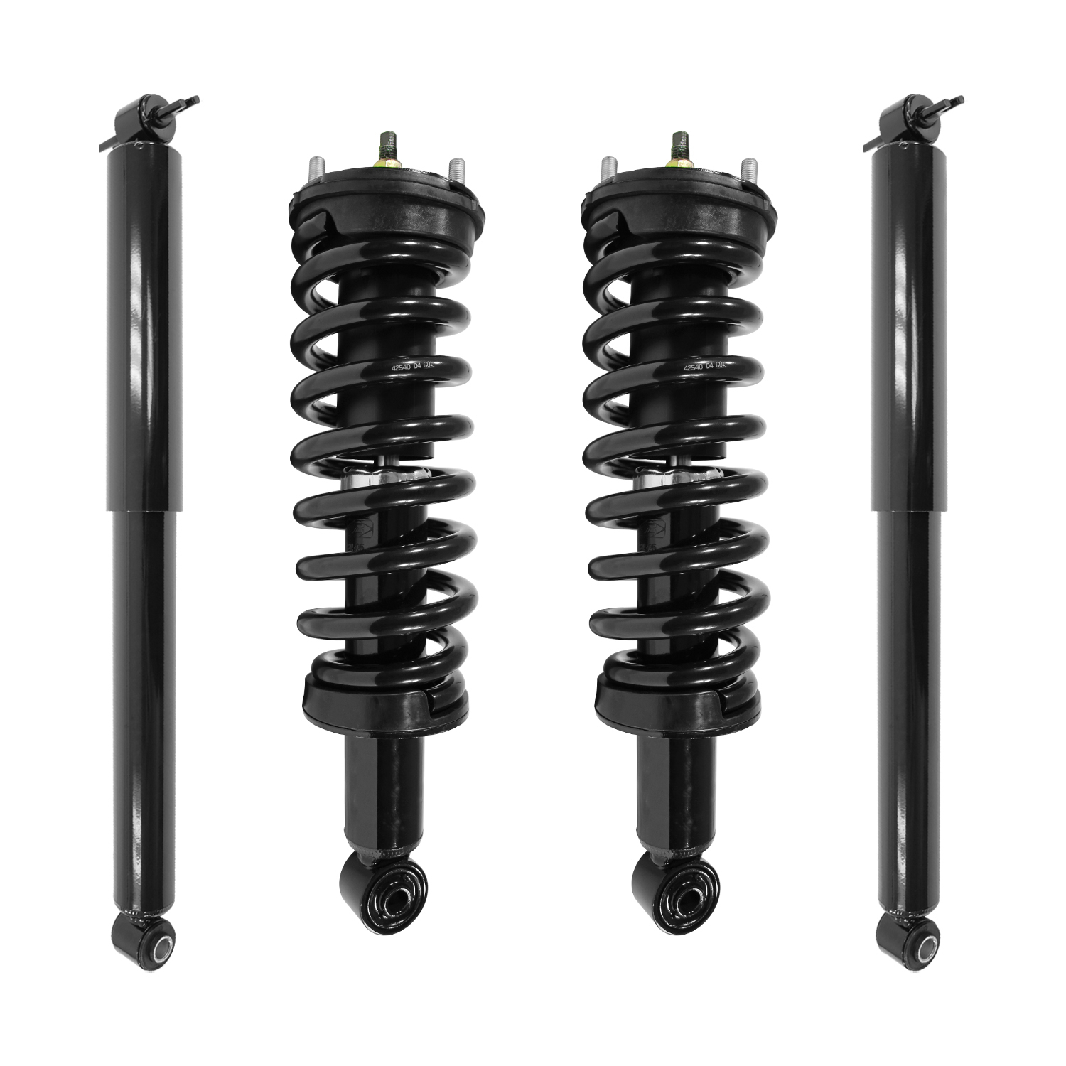 Unity Automotive Front & Rear Shock Absorbers - 4-211150-251240-001