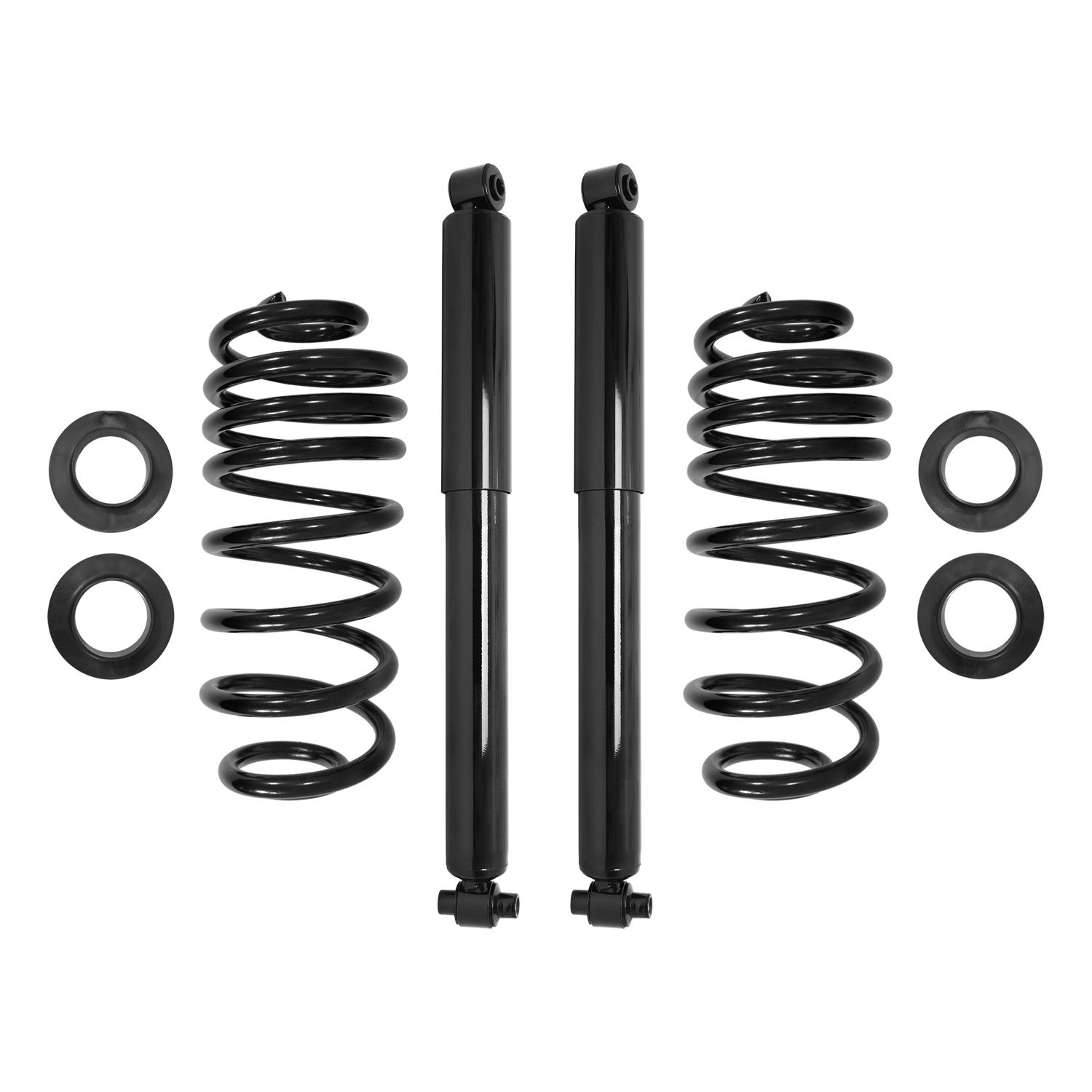 Unity Automotive Rear Shock Absorbers (2) Springs (2) Spring Seats - 65230C