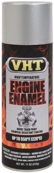 VHT High-Temp Engine Enamels (11 oz.) - Color:Flat Black