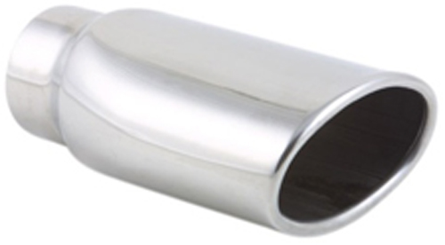 Vibrant Stainless Steel Oval Exhaust Tips (Weld-On) - Part:1406