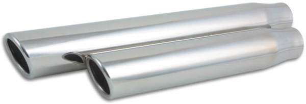 Vibrant Stainless Steel Truck/SUV Exhaust Tips (Weld-On) - Parts:1551