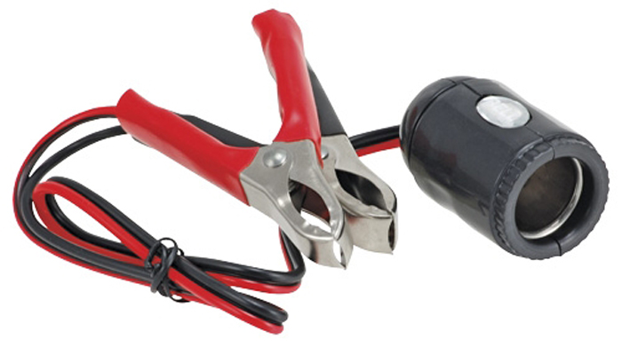 Bell Battery Clip 12 Volt Power Adapter