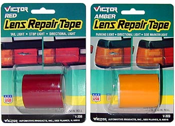 Victor Lens Repair Tape (2" x 60" Roll) - Color:Amber