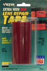 Victor Extra Wide Lens Red Repair Tape (3 5/8" X 60")