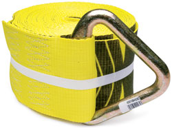 Winch Strap with Delta Ring (4" x 30')