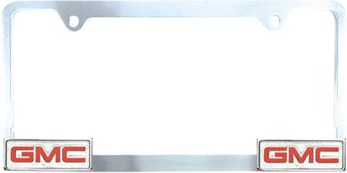 Pilot Chrome Plated GMC License Plate Frame