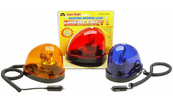 Wolo Emergency 1 Rotating Light - Color :