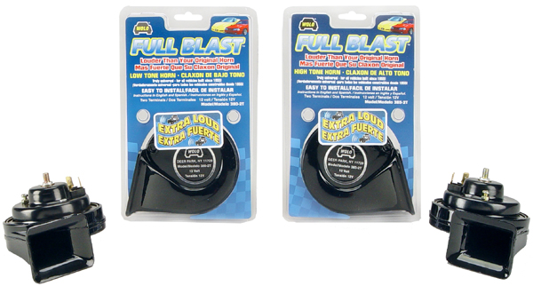 Wolo Full Blast Replacement Horns - Tone :