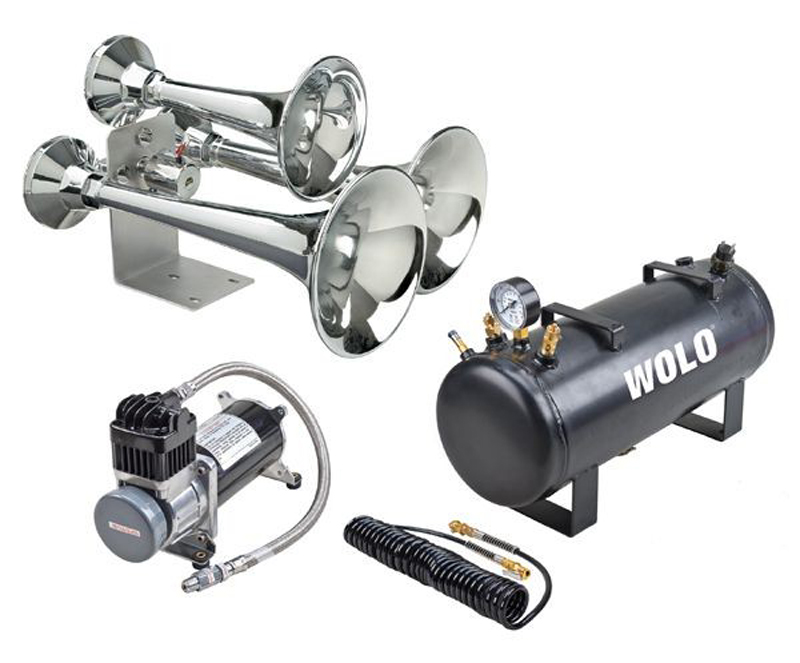 Wolo Cannon Ball Express Pro Train Horn Kit