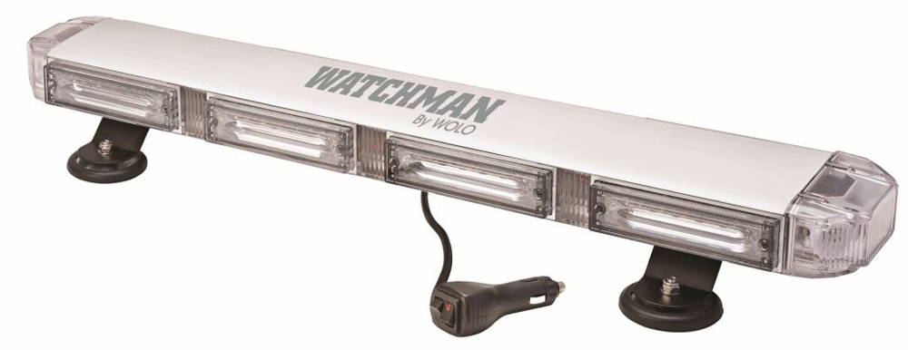 Wolo Watchman Clear Lens Amber Linear LEDs