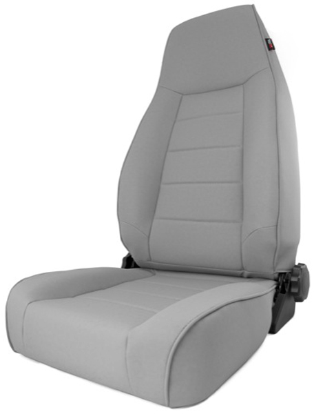 Jeep Cherokee XJ XHD Replacement Reclining Front Seat (1984-2001) - Color:Black Denim