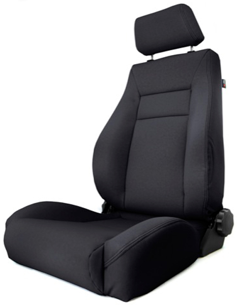 Jeep Wrangler TJ XHD Ultra Replacement Front Seat (1997-2006) - Color:Denim Black