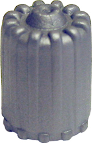 Gray TPMS Plastic Valve Caps With Seal (Box of 100)