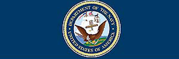 U.S. Navy Rear Window Decal - Size:53 x 14