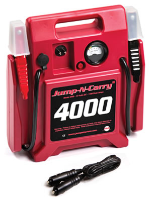 Jump-N-Carry� 4000 Battery Booster- 12 Volt, 1100 Amp