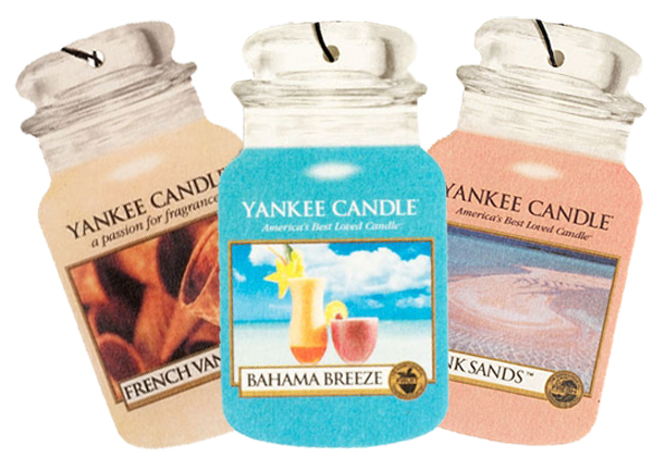 Yankee Candle Car Jar Air Fresheners - Scent:Macintosh