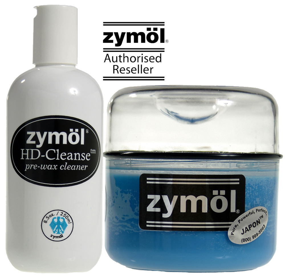 Zymol HD Cleanse Pre-Wax Cleaner & Japon Wax Combo Kit