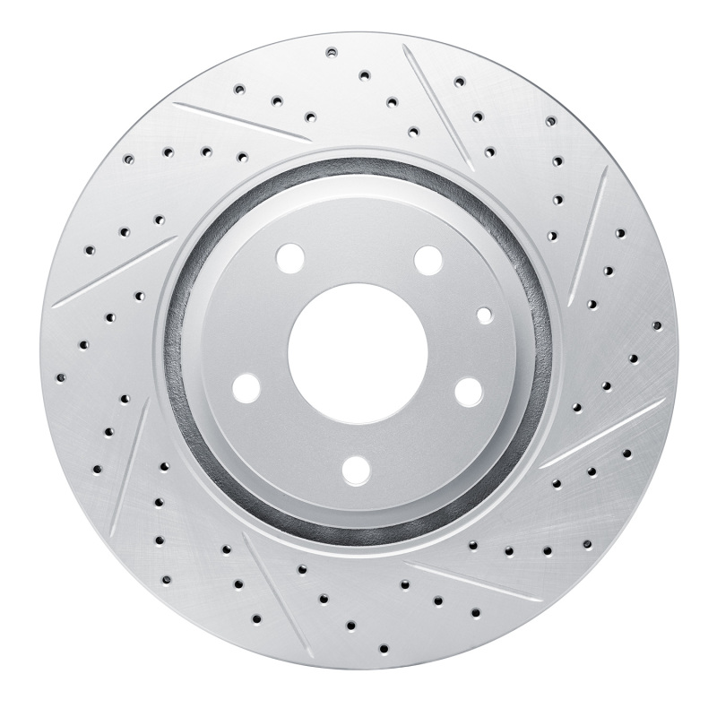 DFC 16-25 Mazda 6 Front Right Drilled & Slotted Geoperformance Rotor