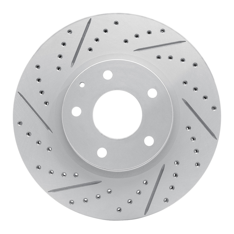 DFC 13-19 Mazda 6 Front Left Drilled & Slotted Geoperformance Rotor