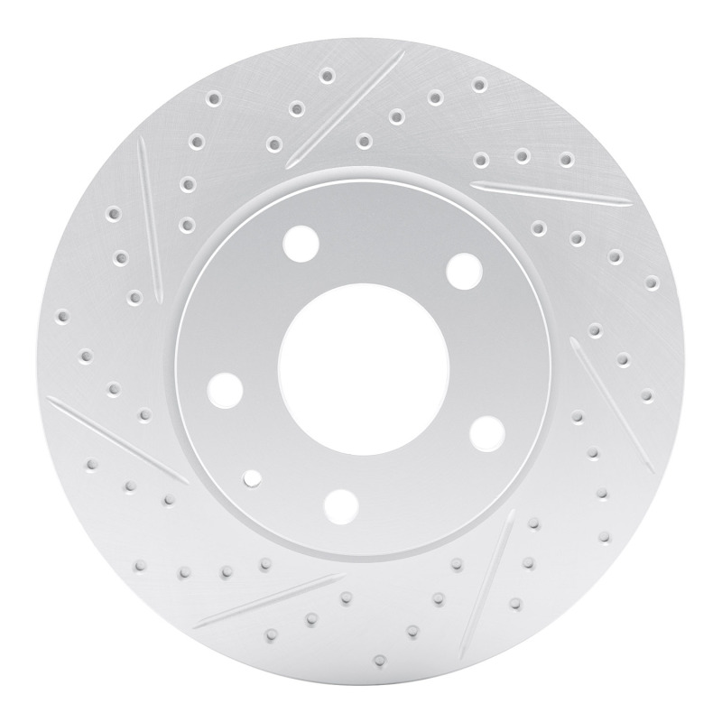 DFC 19-25 Mazda 3 Front Left Drilled & Slotted Geoperformance Rotor