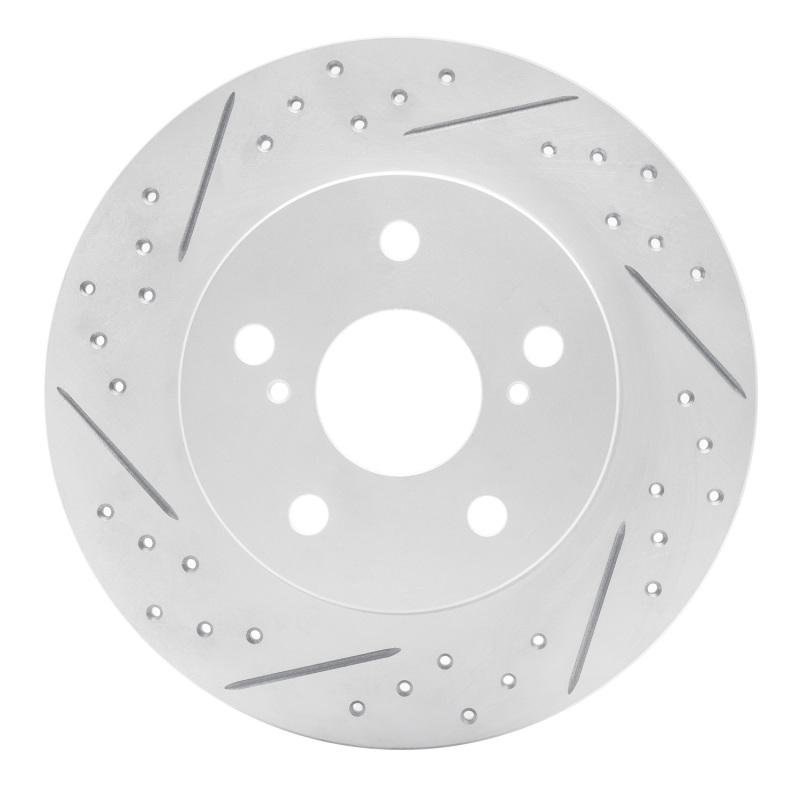 DFC 11-16 Scion Tc Rear Left Drilled & Slotted Geoperformance Rotor