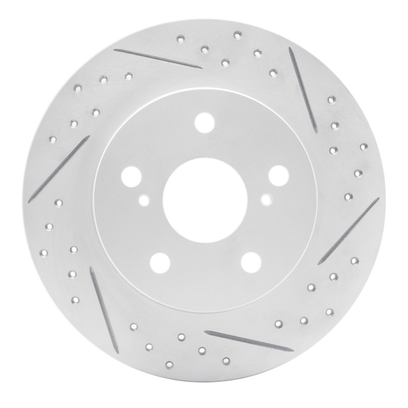 DFC 11-16 Scion Tc Rear Right Drilled & Slotted Geoperformance Rotor