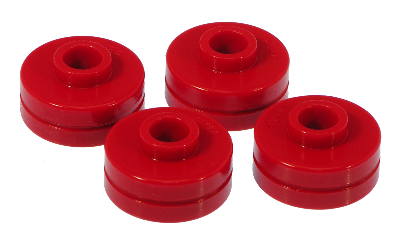 Prothane 97-04 Chevy Corvette Rear Spring Cushions - Red