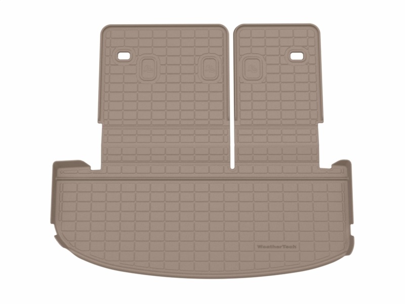 WeatherTech 20-25 Kia Telluride Seatback Cargo Liners HP - Tan