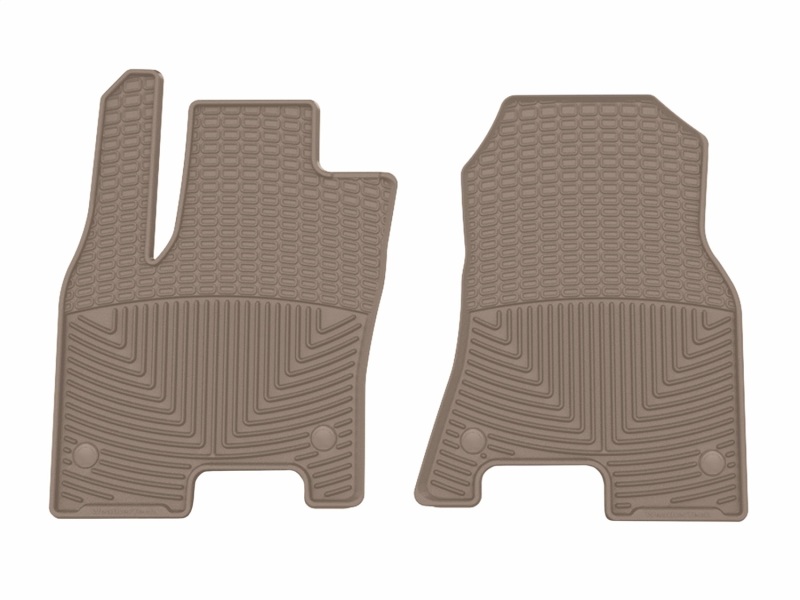 WeatherTech 2025 Ram Truck 1500 (Incl. RHO) CC/QC (No Vinyl) Front All-Weather Floor Mats - Tan