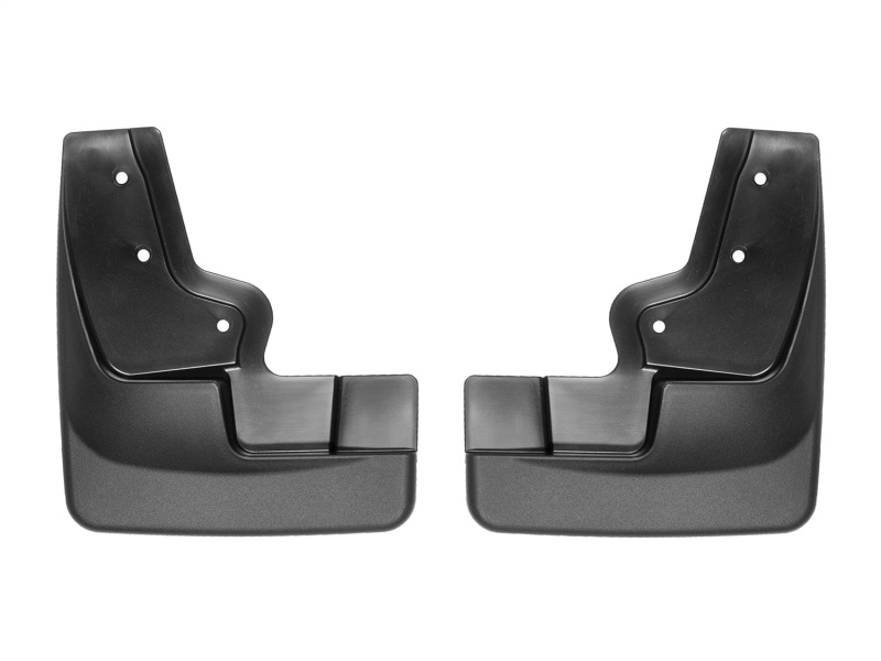 WeatherTech 15+ Ford Edge SE / SEL / Titanium Trim No Drill Mudflaps - Black (Not For Sport Trim)