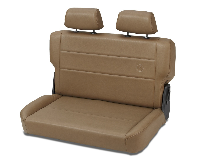Bestop N-Tumble Seat - 55-83 Jeep Cj5 Rear Trailmax Fold (All Vinyl Spice)