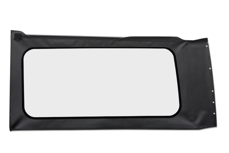 Bestop 18-26 Jeep Wrangler JL Oe JL Replacement Windows (Quarter Left Hand 2-Door Black Vinyl Clear)