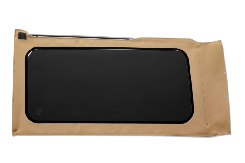 Bestop 18-26 Jeep Wrangler JL Oe JL Replacement Windows (Quarter Left Hand 2-Door Tan Twill Tinted)