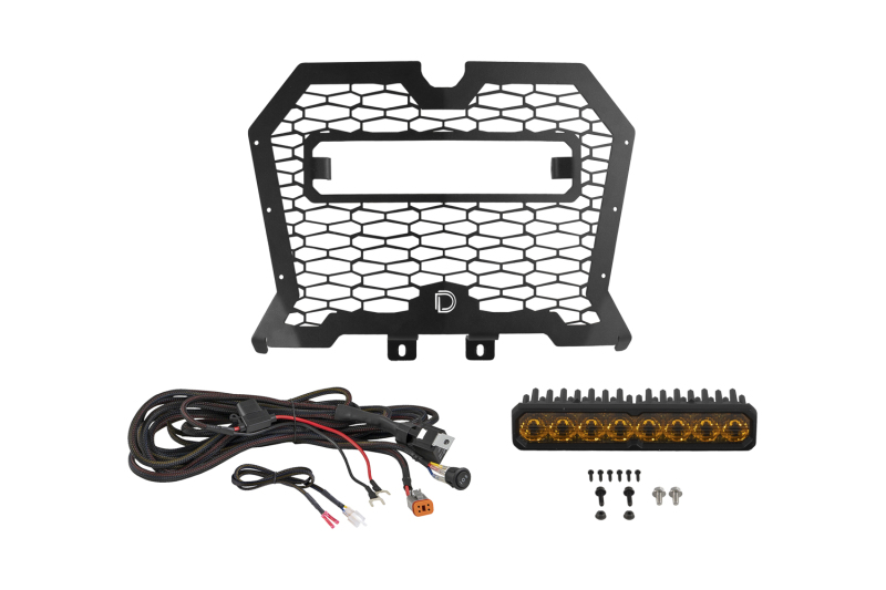 Diode Dynamics 19-24 Polaris RZR XP SS10 Grille Kit Max Yellow Driving