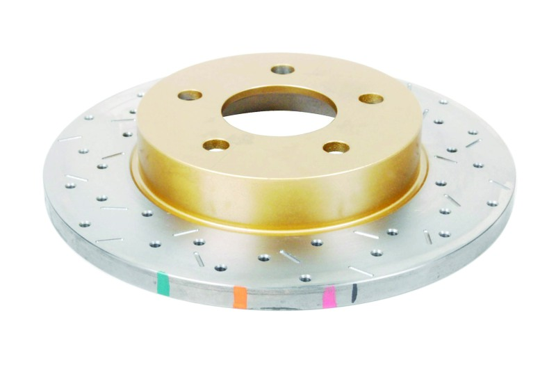 DBA 05-12 Chevrolet Cobalt (5 Lug) Rear 4000 Series Drilled & Slotted Rotors