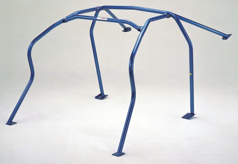 Cusco 89-94 Nissan 180SX/240SX Chromoly Blue 4-Point Rollcage (S/O/No Cancel)