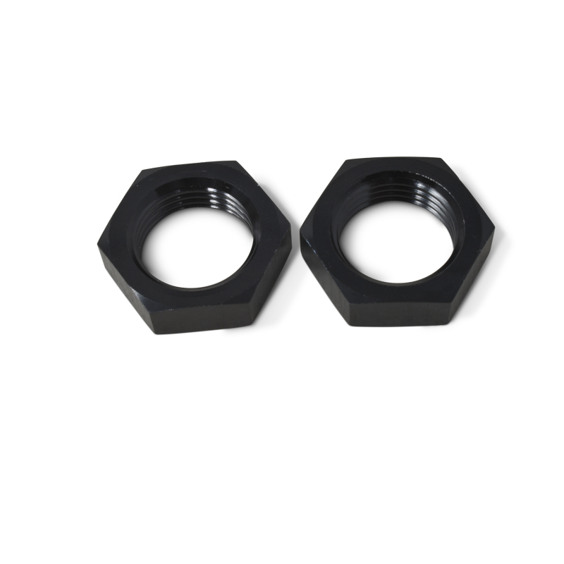 Russell Fitting -8An Flare To 1/4in Npt 90 Deg Blk Anodize