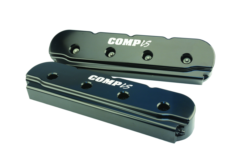 Comp Cams Valve Cover Set, Billet Gm Ls, Race App, No Oil Fill