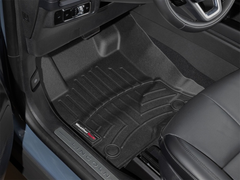 WeatherTech 21-26 Lincoln Corsair Front FloorLiner - Black