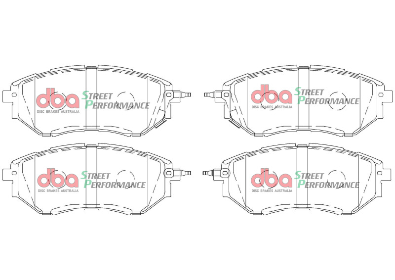 DBA 05-08 Subaru Legacy SP500 Front Brake Pads