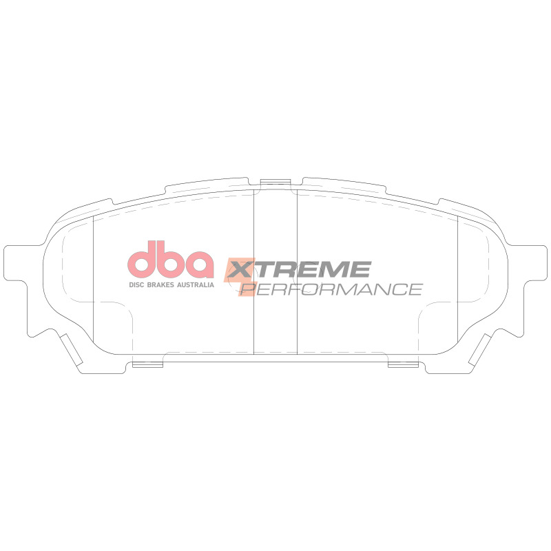 DBA 03-05 Subaru WRX XP650 Rear Brake Pads